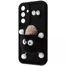 Чохол-накладка Infinity Pretty Things Case Samsung Galaxy S23 FE Black fluffy