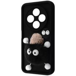 Чохол-накладка Infinity Pretty Things Case Xiaomi Redmi 14C 4G/Poco C75 4G/Redmi A4 Black fluffy black