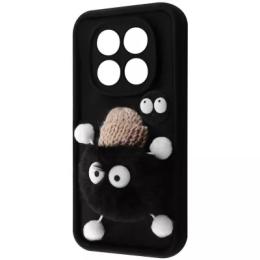 Чохол-накладка Infinity Pretty Things Case Xiaomi Redmi Note 14 Pro Plus Black fluffy black