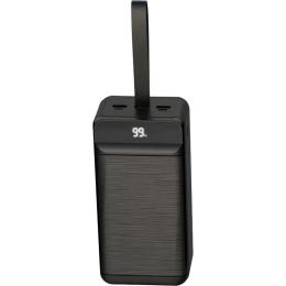Зовнішній портативний акумулятор XO PR159 60000mAh Black QC22.5W PD20W
