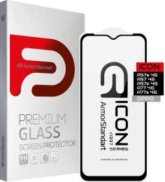Захисне скло ArmorStandart Icon для OPPO A57s 4G/A57 4G/A57e 4G/A77 4G/A77s Black