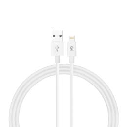 Дата-кабель ArmorStandart AMD818L USB (тато) - Lightning (тато) 1.2m White (ARM64302)