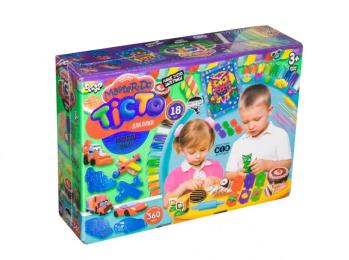 Тісто для ліплення Danko Toys TMD-03-05(18) 18 кольорів * 20 г