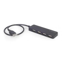 USB-хаб Gembird UHB-U2P4-06 Black пластик