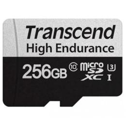 Карта памяті Transcend 256GB microSDXC TS256GUSD350V Class10 UHS-I U3 + SD адаптер