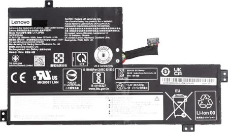 Акумулятор до ноутбука PowerPlant NB481316 Lenovo 100e Chromebook (L17M3PB0) 11.4V 3685mAh (original)