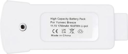 Акумулятор до радіокерованої моделі PowerPlant Yuneec Breeze 1700mAh (CB970810) White