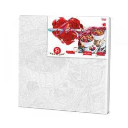 Картина за номерами Danko Toys KpNe-40х40-02-06 Десерт 40x40 см