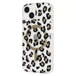 Чохол-накладка WAVE Elegance Case with Magnetic Ring iPhone 15 Gold