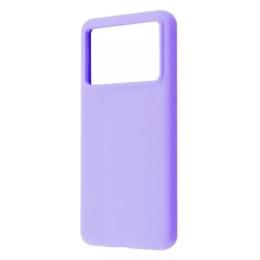 Чохол-накладка WAVE Full Silicone Cover Xiaomi Poco X6 Pro 5G Light Purple