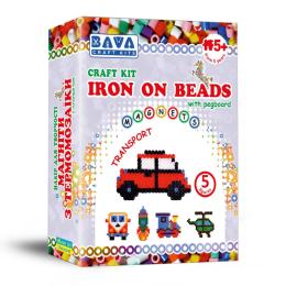 Мозаїка УМНЯШКА TM-019 Магніти з термомозаїки Транспорт