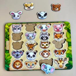 Сортер Ubumblebees PSF084 Мордочки