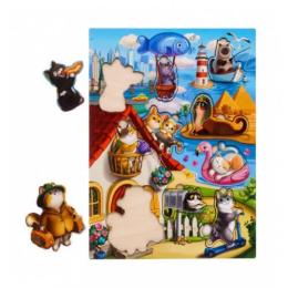 Сортер Ubumblebees PSD128 Котики -1