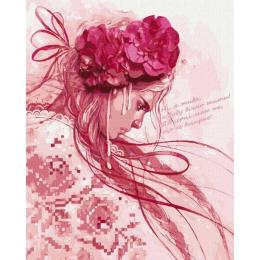 Картина за номерами Ідейка KHO4973 Витончена та сильна 40х50 см
