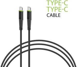 Дата-кабель Intaleo CBFLEXTT1 USB Type-C-USB Type-C 1.2м Black (1283126504082)