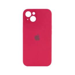 Чохол-накладка EpiK Silicone Case Full Camera Protective (AA) для Apple iPhone 13 (6.1) Rose Red