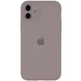 Чохол-накладка EpiK Silicone Case Full Camera Protective (AA) для Apple iPhone 12 (6.1) Lavender