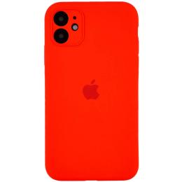 Чохол-накладка EpiK Silicone Case Full Camera Protective (AA) для Apple iPhone 12 (6.1) Red