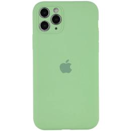 Чохол-накладка EpiK Silicone Case Full Camera Protective (AA) Apple iPhone 12 Pro Max Mint