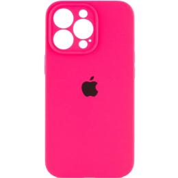 Чохол-накладка EpiK Silicone Case Full Camera Protective (AA) Apple iPhone 13 Pro (6.1) Barbie Pink
