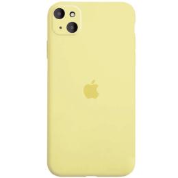 Чохол-накладка EpiK Silicone Case Full Camera Protective AA для Apple iPhone 13 (6.1) Mellow Yellow