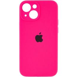 Чохол-накладка EpiK Silicone Case Full Camera Protective (AA) для Apple iPhone 13 (6.1) Barbie Pink