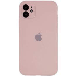 Чохол-накладка EpiK Silicone Case Full Camera Protective (AA) для Apple iPhone 12 (6.1) Pink Sand