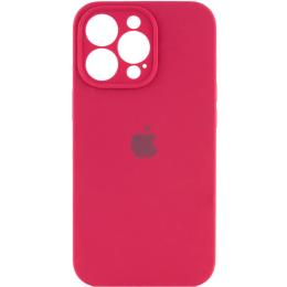 Чохол-накладка EpiK Silicone Case Full Camera Protective (AA) Apple iPhone 13 Pro Max Rose Red