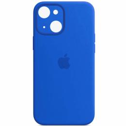 Чохол-накладка EpiK Silicone Case Full Camera Protective (AA) для Apple iPhone 13 (6.1) Capri Blue