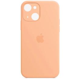Чохол-накладка EpiK Silicone Case Full Camera Protective (AA) для Apple iPhone 13 (6.1) Cantaloupe