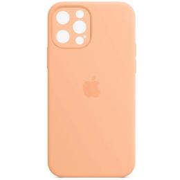 Чохол-накладка EpiK Silicone Case Full Camera Protective (AA) Apple iPhone 13 Pro (6.1) Cantaloupe