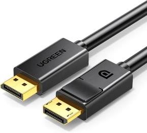 Відео-кабель Ugreen DP102 DisplayPort(тато) - DisplayPort(тато), 1.5m Black