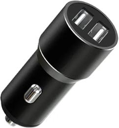 Автомобільний адаптер для телефона XO Metal Car Charger CC30 Black