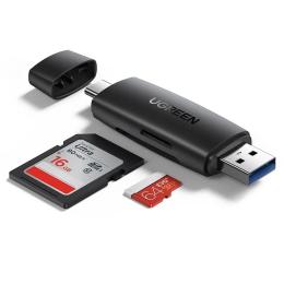Картрідер Ugreen CM304 Black Multifunction Card Reader (80191)