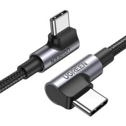 Дата-кабель Ugreen US335 USB Type-C (тато) - USB Type-C (тато), 2m Black 70698