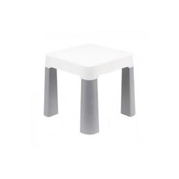 Стілець Технок 0860TXK White Gray до 75 кг 32 х 32 х 28 см