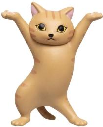 Тримач для навушників BeCover Cute Cat Beige Персик (712116)