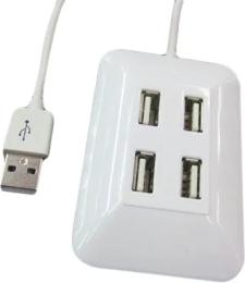 USB-хаб Atcom TD1004 White 4port (10722)