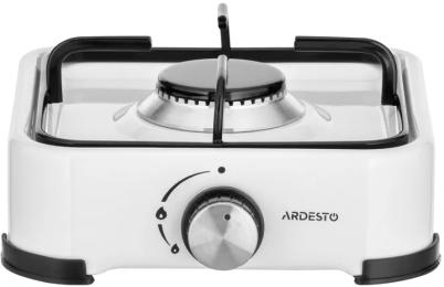 Настільна плита Ardesto GTC-NS1011W White газова, емальований корпус, фарбована решітка
