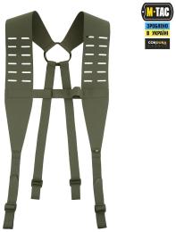 Тактичний ремінь M-Tac Laser Cut L Ranger Green (10255023-L)