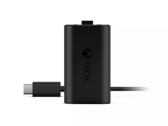 Зарядна станція для геймпада Microsoft Xbox Series Play and Charge Kit Black (SXW-00002)
