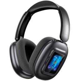 Накладні навушники Hoco ESD23 Lasting ANC with display Black