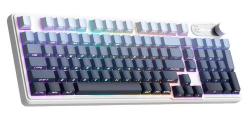 Клавіатура MageGee GK960 RGB Wireless Blue Black (6971969728943)