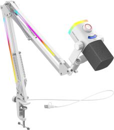 Мікрофон Fifine AM8PROTW White USB/XLR