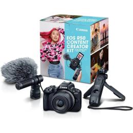 Фотоапарат Canon EOS R50 + RF-S 18-45 IS STM Content Creator Kit (5811C059)