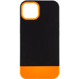 Чохол-накладка EpiK Bichromatic для iPhone 12 Pro/12 Black Orange