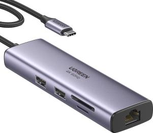 USB-хаб Ugreen CM512 Gray (60515)