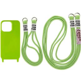 Чохол-накладка EpiK TPU two straps California для iPhone 12 Pro/12 Light Green