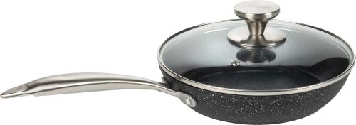 Сковорідка Holmer FP-22722-SSMBML Elegance з кришкою, кована, 22 см