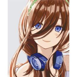 Картина за номерами Art Craft 10334-AC Блакитноока дівчина 40х50 см